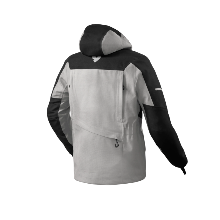 GIACCA TECTONIC H2O BLACK-LIGHT GREY | REV'IT