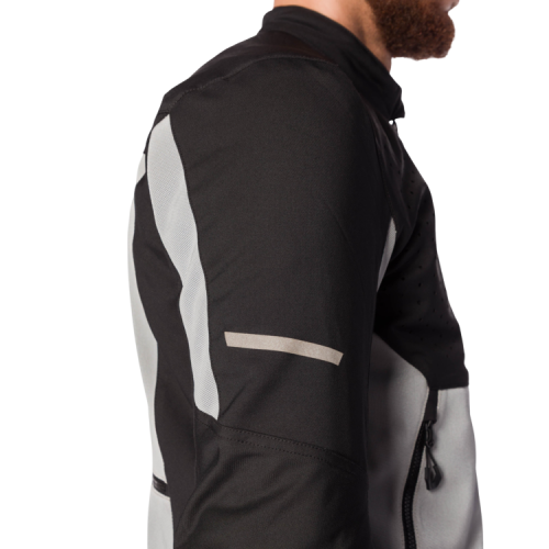 GIACCA TECTONIC H2O BLACK-LIGHT GREY | REV'IT