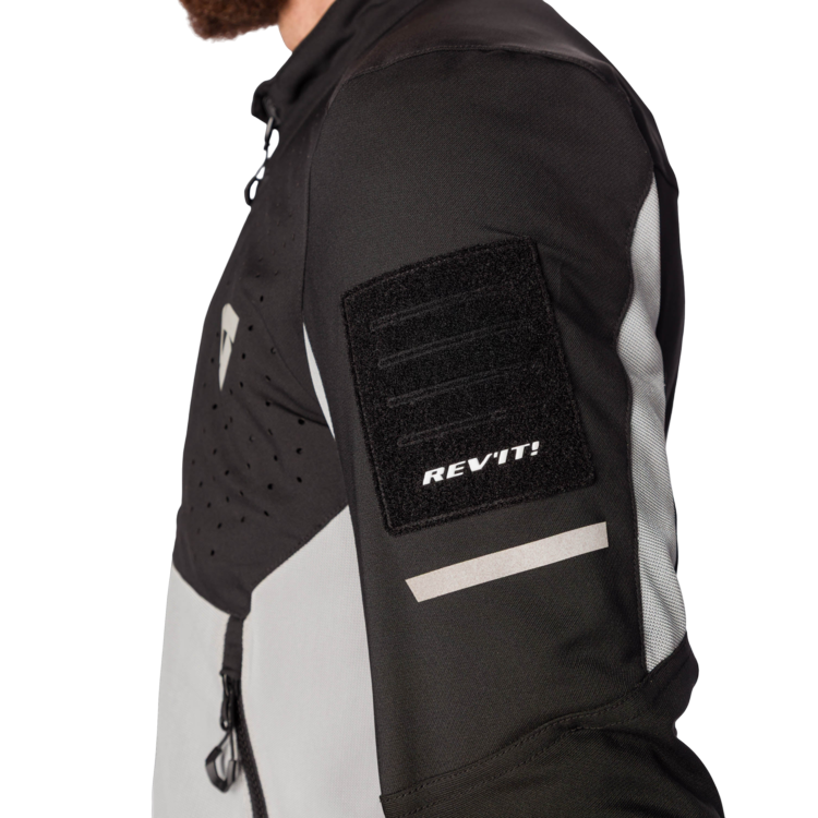 GIACCA TECTONIC H2O BLACK-LIGHT GREY | REV'IT