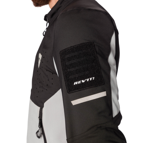GIACCA TECTONIC H2O BLACK-LIGHT GREY | REV'IT