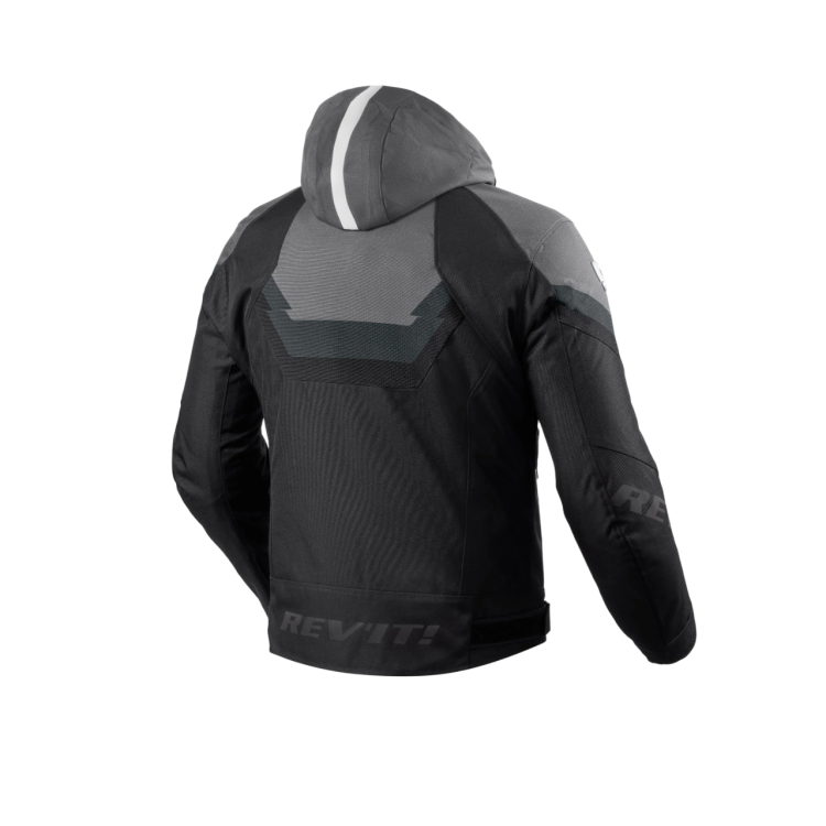 GIACCA QUANTUM 3 H2O BLACK-GREY | REV'IT