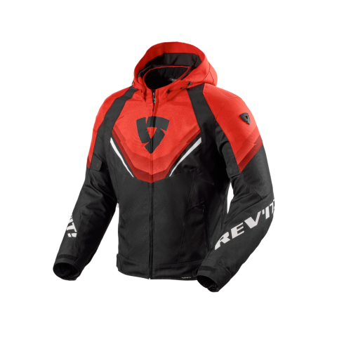 GIACCA QUANTUM 3 H2O BLACK-RED | REV'IT