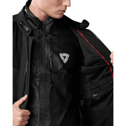 GIACCA LEVANTE 2 H2O DARK GREY | REV'IT