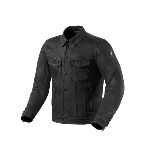 GIACCA TRUCKER NERO 3XL | REV'IT