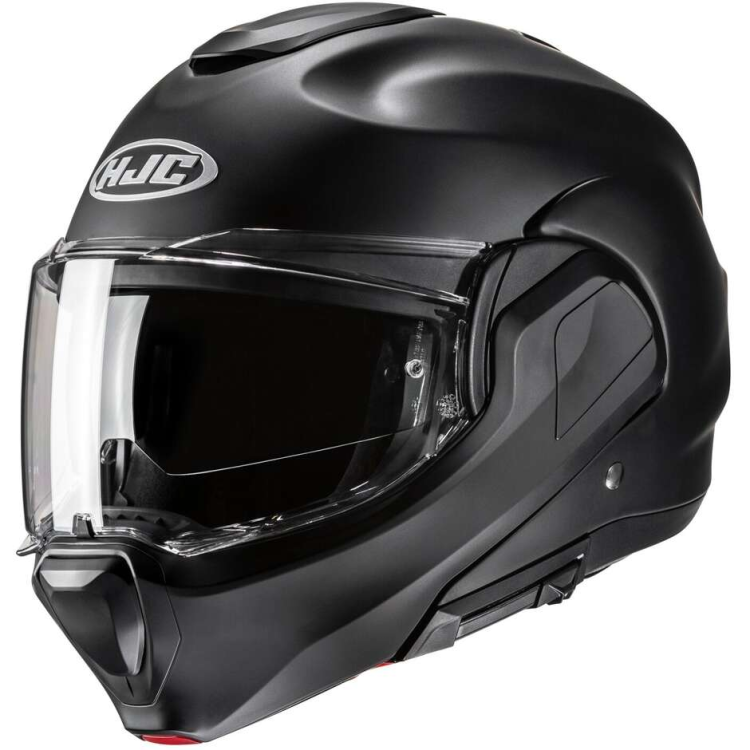 CASCO MODULARE F100 SEMI FLAT BLACK | HJC
