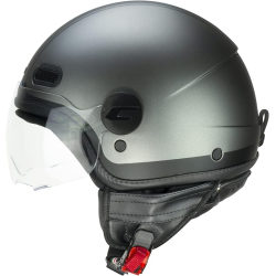 CASCO JET 109X GLOBO SPORT ANTRACITE NERO SATINATO SAGOMATA | CGM