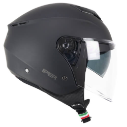 CASCO JET 126A IPER MONO NERO OPACO | CGM