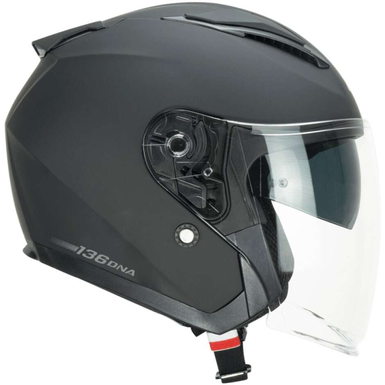 CASCO JET 136A DNA MONO NERO OPACO | CGM