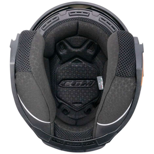 CASCO JET 136A DNA MONO NERO OPACO | CGM
