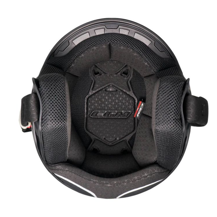 CASCO JET 167A FLO MONO NERO OPACO LUNGA | CGM