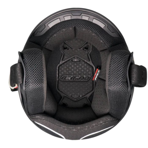 CASCO JET 167A FLO MONO NERO OPACO LUNGA | CGM