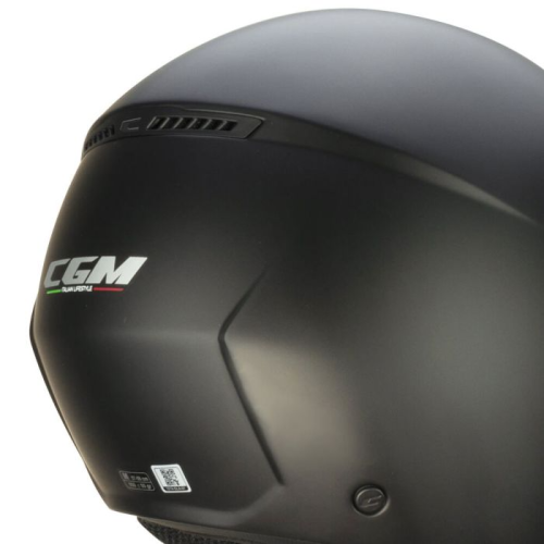 CASCO JET 167A FLO MONO NERO OPACO LUNGA | CGM