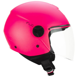 CASCO JET 167A FLO MONO ROSA FLUO OPACO LUNGA | CGM