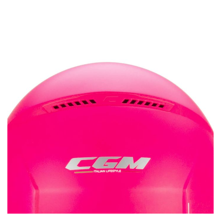CASCO JET 167A FLO MONO ROSA FLUO OPACO LUNGA | CGM