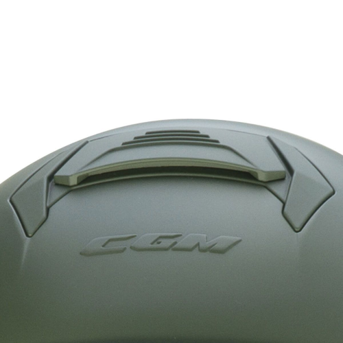 CASCO JET 167A FLO MONO VERDE OPACO LUNGA | CGM