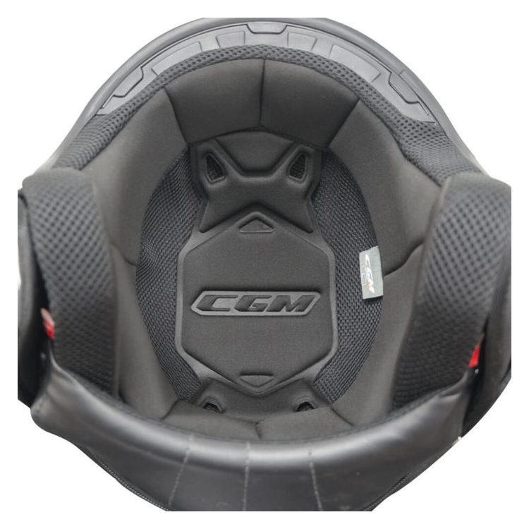 CASCO JET 191A PIX MONO NERO OPACO SAGOMATA | CGM