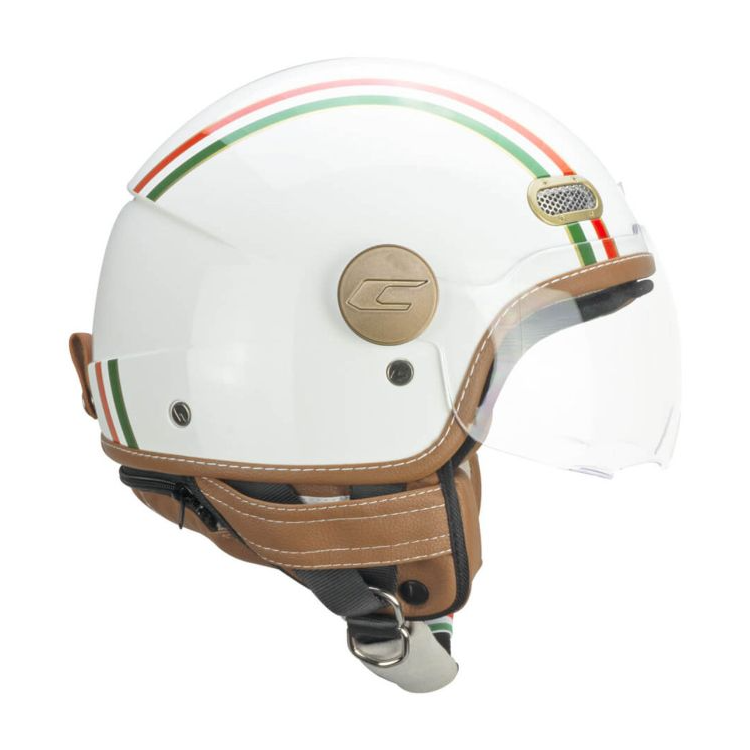 CASCO JET 191I PIX IT VERDE BIANCO ROSSO SAGOMATA | CGM