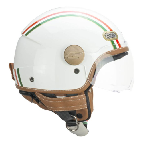 CASCO JET 191I PIX IT VERDE BIANCO ROSSO SAGOMATA | CGM