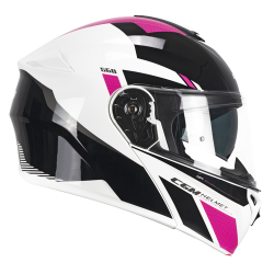 CASCO MODULARE 568S BER SPORT NERO FUCSIA FLUO | CGM