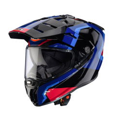 CASCO INTEGRALE TANAMI SCRAM BLACK BLUE LIGHT BLUE RED TG | CABERG