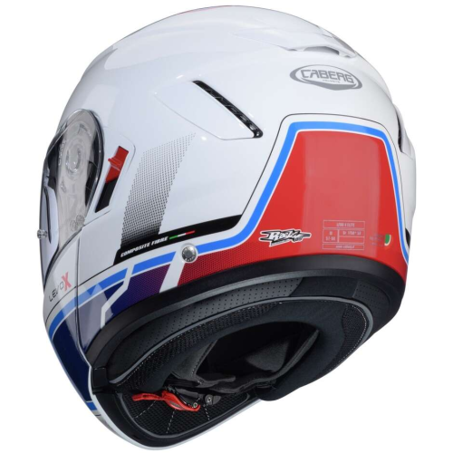CASCO MODULARE LEVO X ELITE WHITE RED BLUE LIGHT BLUE | CABERG