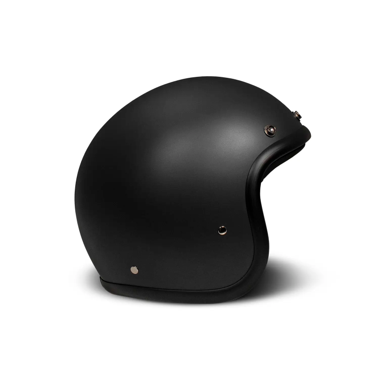 CASCO JET  RETRO MATT BLACK | DMD HELMETS