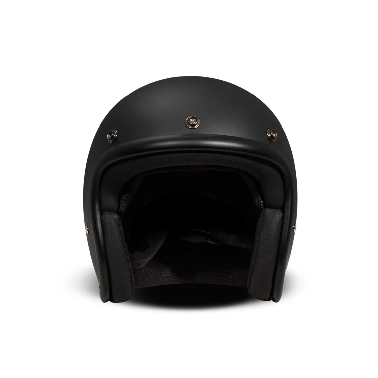 CASCO JET  RETRO MATT BLACK | DMD HELMETS