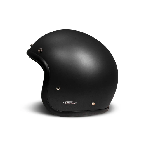 CASCO JET  RETRO MATT BLACK | DMD HELMETS