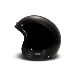 CASCO JET  RETRO SOLID BLACK | DMD HELMETS