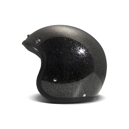 CASCO JET  RETRO GLITTER BLACK | DMD HELMETS