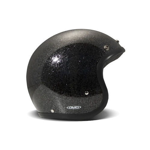 CASCO JET  RETRO GLITTER BLACK | DMD HELMETS