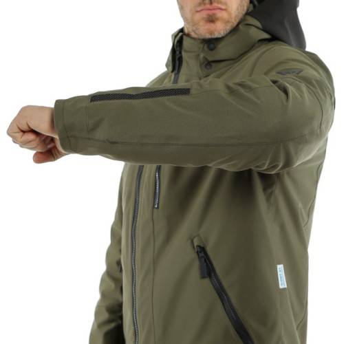 MAYFAIR D-DRY JACKET-70C-BLACK/GRAPE-LEAF/GRAPE-LEAF DAINESE