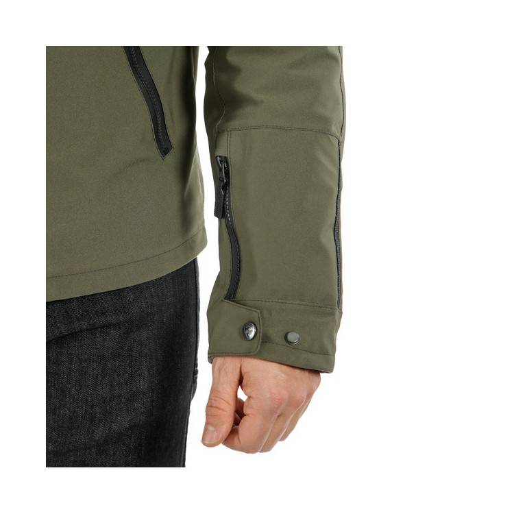 MAYFAIR D-DRY JACKET-70C-BLACK/GRAPE-LEAF/GRAPE-LEAF DAINESE