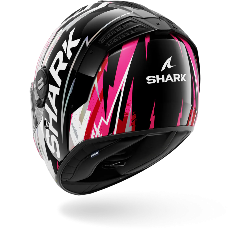 CASCO INTEGRALE SPARTAN RS HIBOLT BLACK VIOLET CHROM | SHARK HELMETS