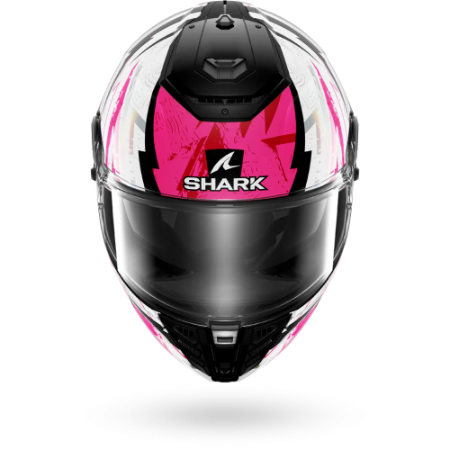CASCO INTEGRALE SPARTAN RS HIBOLT BLACK VIOLET CHROM | SHARK HELMETS