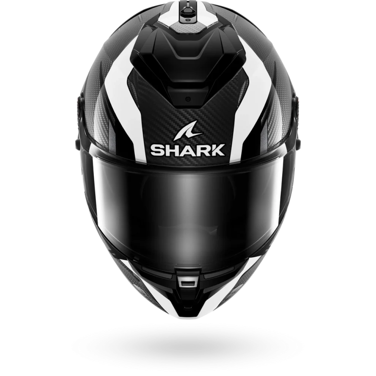 CASCO INTEGRALE SPARTAN GT PRO KULTRAM CARBON CARBON WHITE BLACK | SHARK HELMETS
