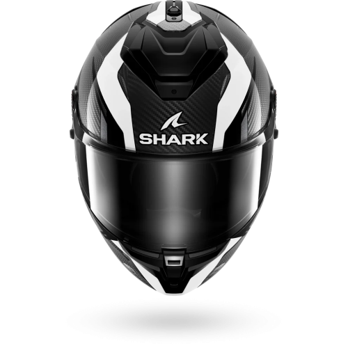 CASCO INTEGRALE SPARTAN GT PRO KULTRAM CARBON CARBON WHITE BLACK | SHARK HELMETS