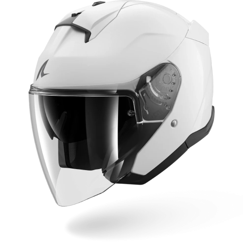 CASCO JET SKWAL JET BLANK PEARLY WHITE | SHARK HELMETS