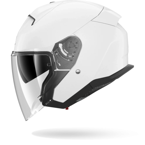 CASCO JET SKWAL JET BLANK PEARLY WHITE | SHARK HELMETS