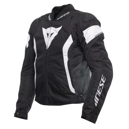 AVRO 5 TEX JACKET BLACK WHITE BLACK | DAINESE