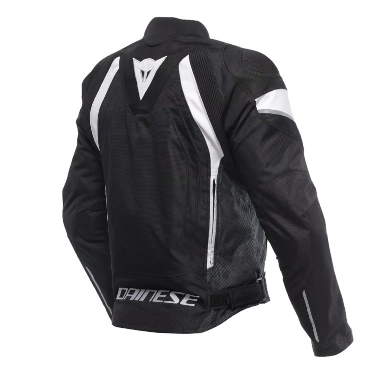 AVRO 5 TEX JACKET BLACK WHITE BLACK | DAINESE