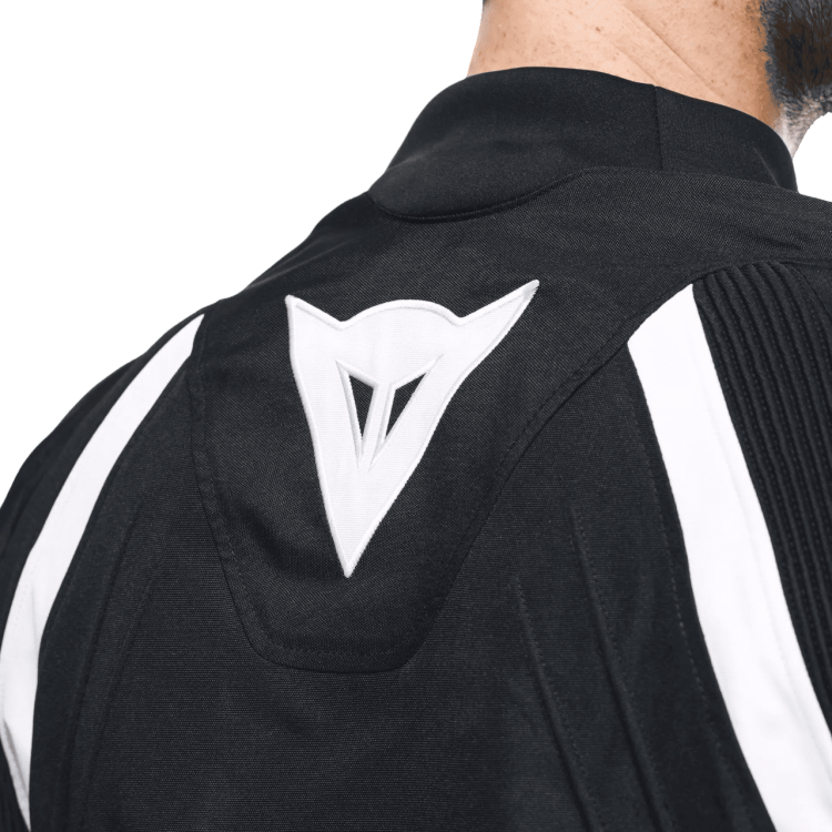 AVRO 5 TEX JACKET BLACK WHITE BLACK | DAINESE
