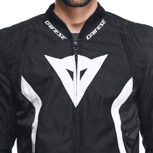 AVRO 5 TEX JACKET BLACK WHITE BLACK | DAINESE