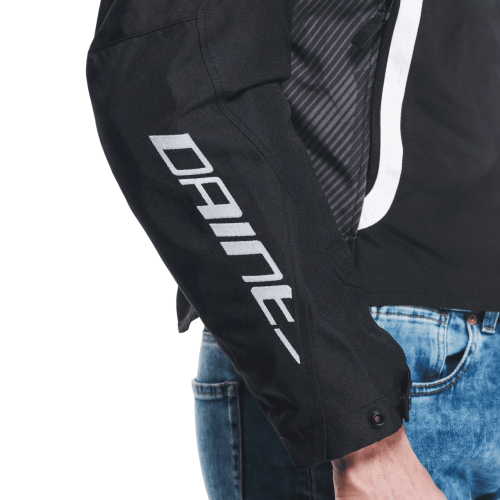 AVRO 5 TEX JACKET BLACK WHITE BLACK | DAINESE