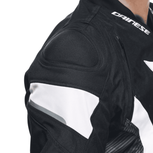 AVRO 5 TEX JACKET BLACK WHITE BLACK | DAINESE
