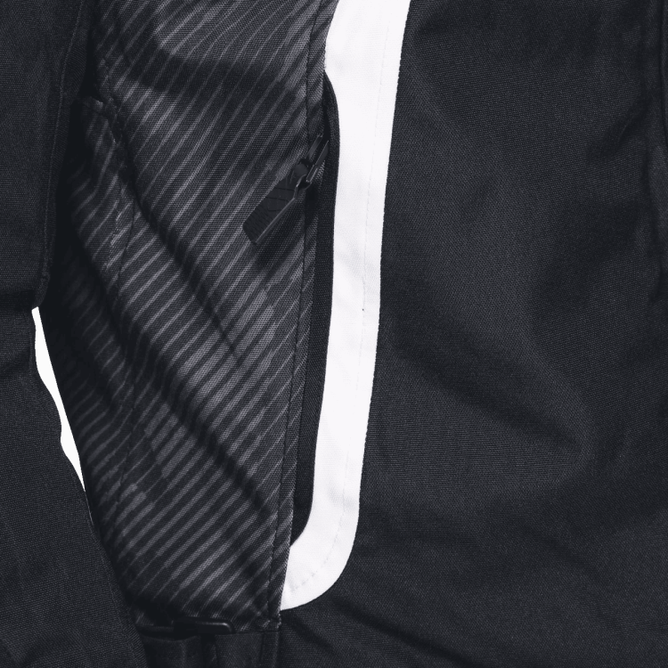 AVRO 5 TEX JACKET BLACK WHITE BLACK | DAINESE