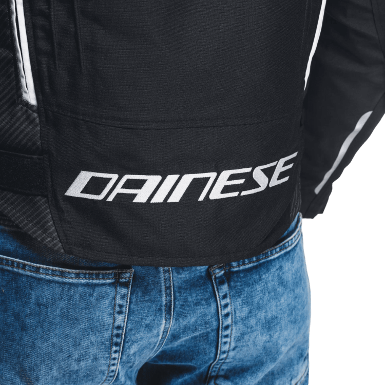 AVRO 5 TEX JACKET BLACK WHITE BLACK | DAINESE