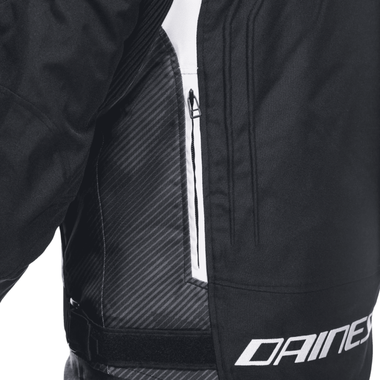 AVRO 5 TEX JACKET BLACK WHITE BLACK | DAINESE