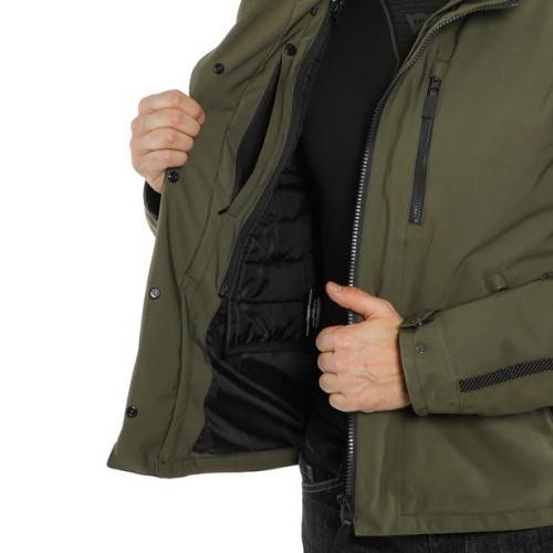 MAYFAIR D-DRY JACKET-70C-BLACK/GRAPE-LEAF/GRAPE-LEAF DAINESE