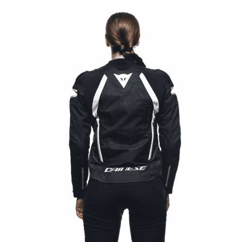 AVRO 5 TEX JACKET WMN BLACK WHITE BLACK | DAINESE